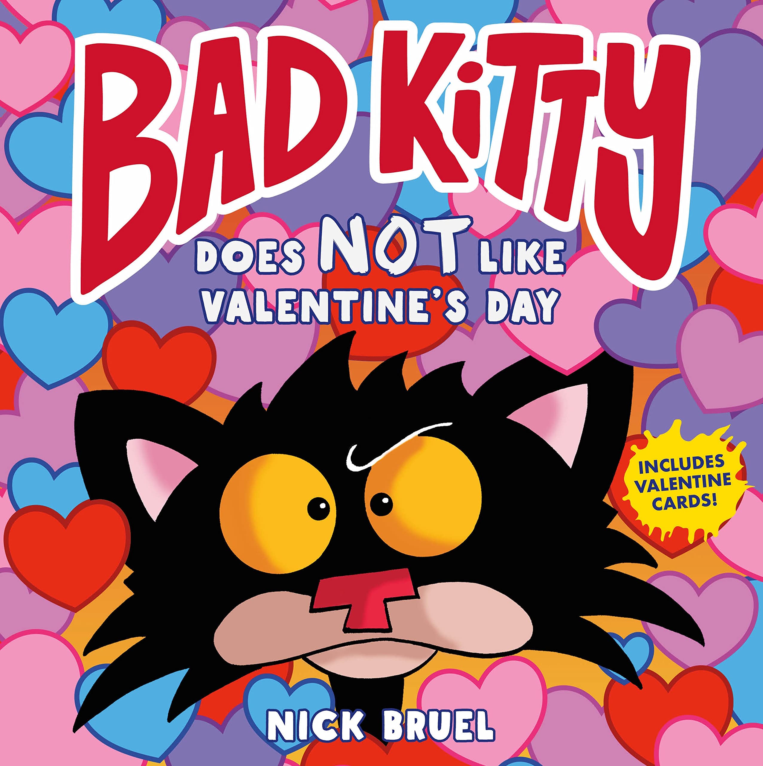 Bad Kitty Does NOT Like Valentine’s Day